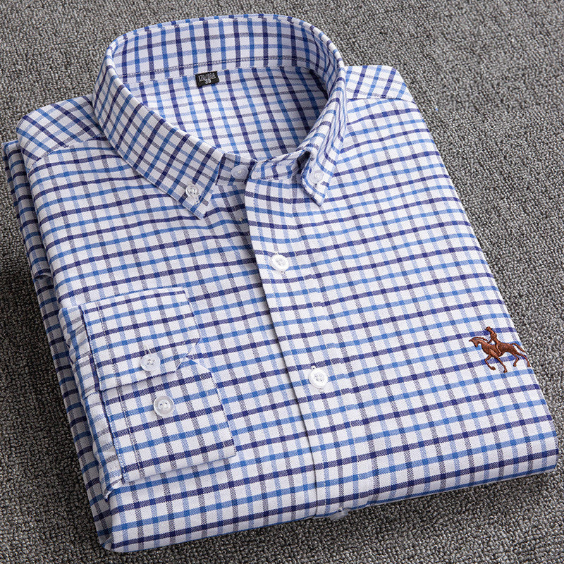 Philip | Men’s Checkered Button-Down Shirt