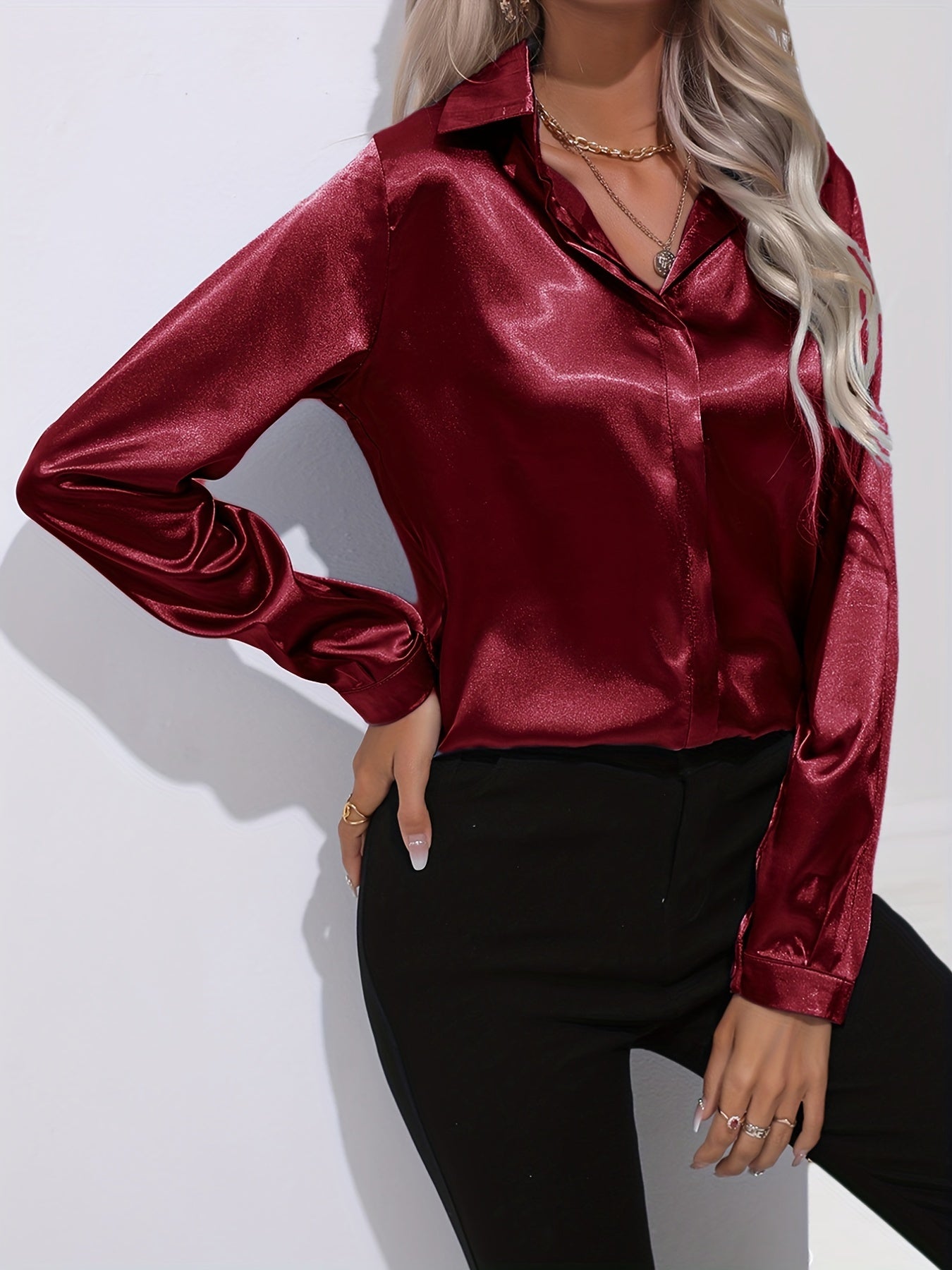 Angelie | Women’s Long Sleeve Blouse
