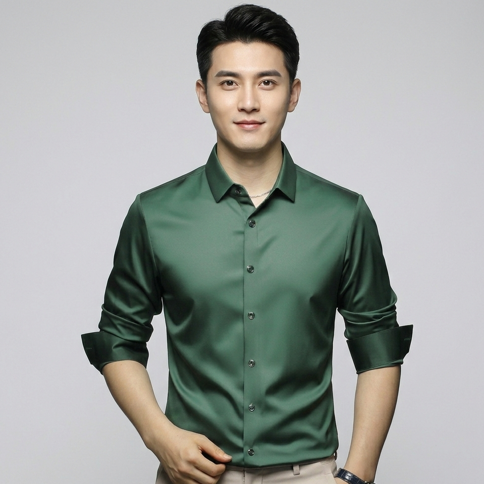 Beto | Stylish Spring Slim Fit Dress Shirt for Men