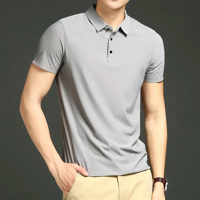 Daryl | Lightweight Stretch Polo Shirt for Men
