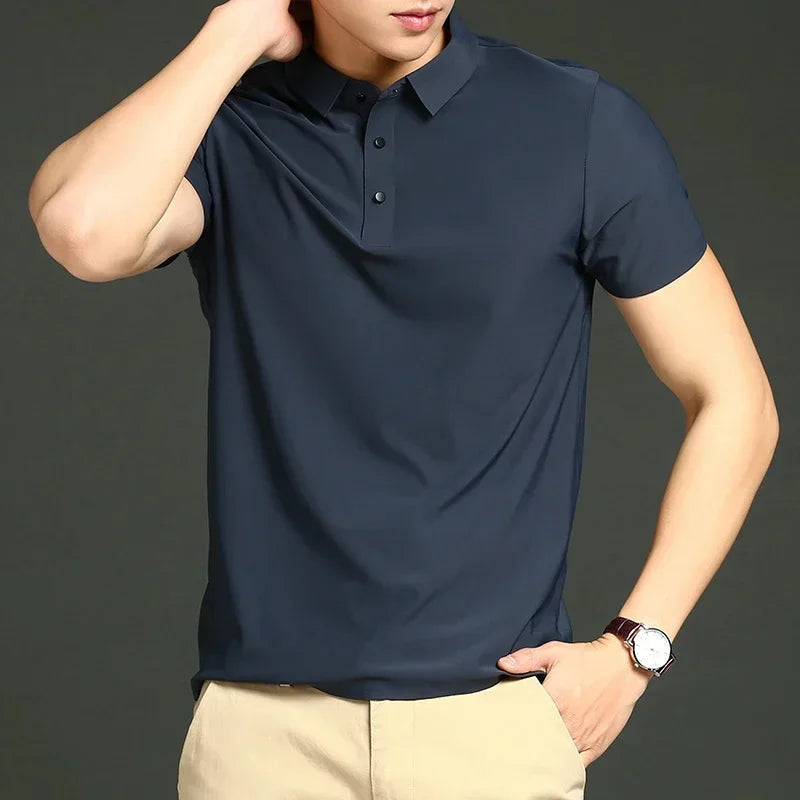 Daryl | Lightweight Stretch Polo Shirt for Men