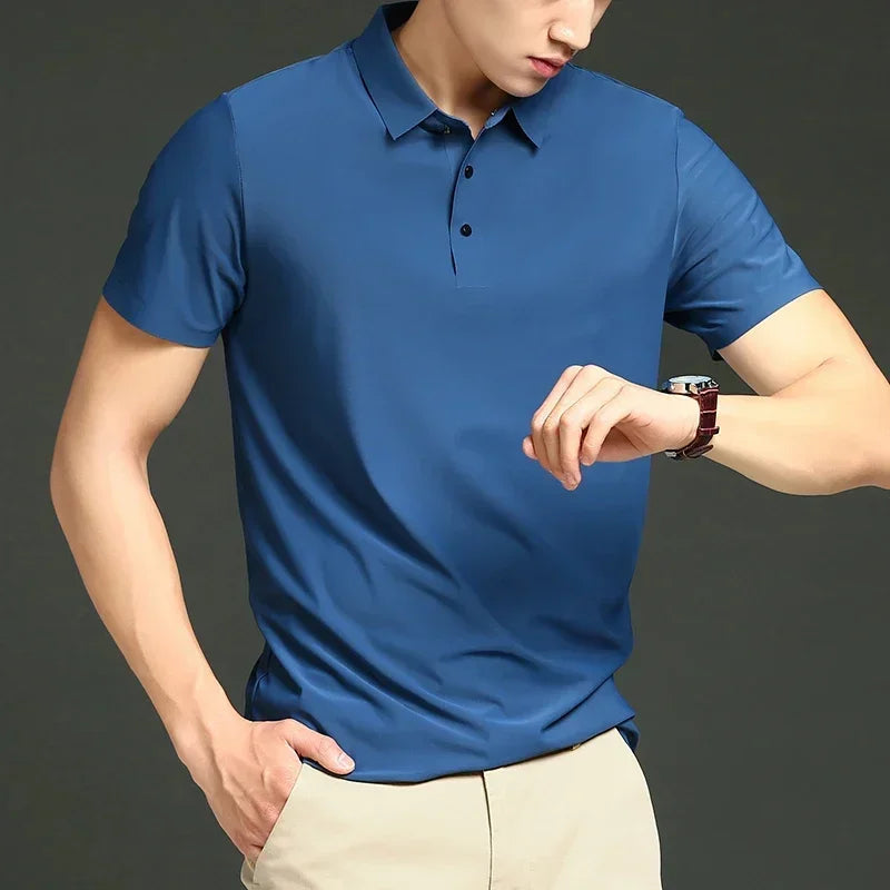 Daryl | Lightweight Stretch Polo Shirt for Men
