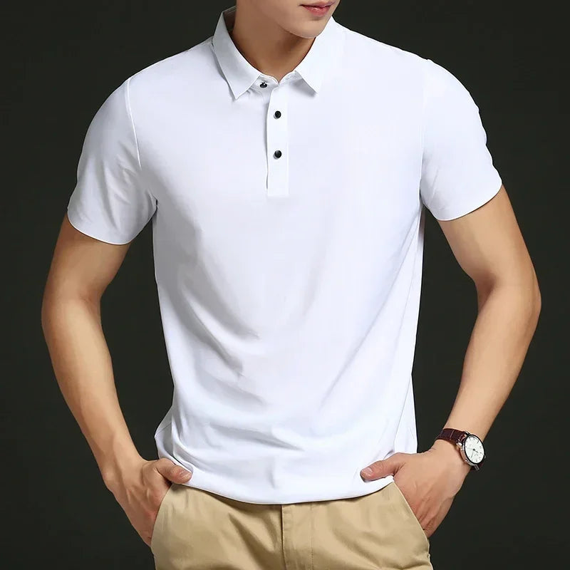 Daryl | Lightweight Stretch Polo Shirt for Men