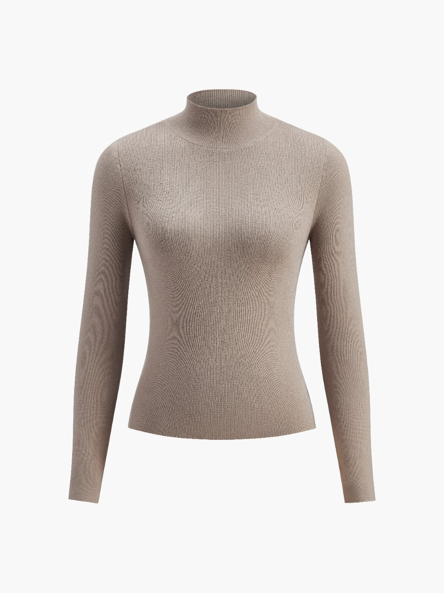 Khyril | Elegant Lightweight Mock Neck Top