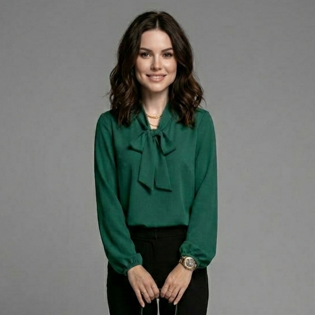 Mary | Puff Sleeve Long Sleeve Blouse