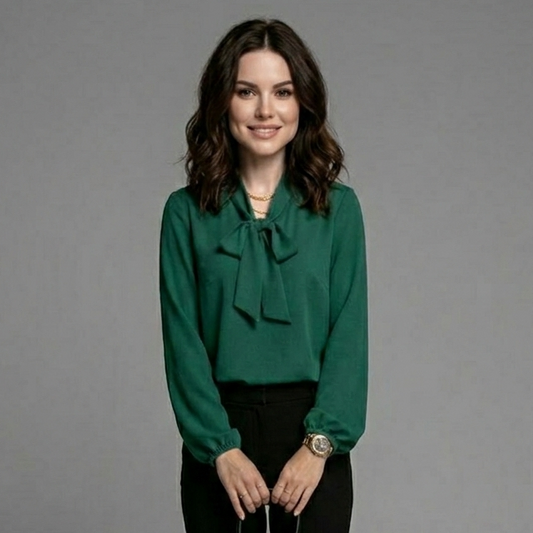 Mary | Puff Sleeve Long Sleeve Blouse