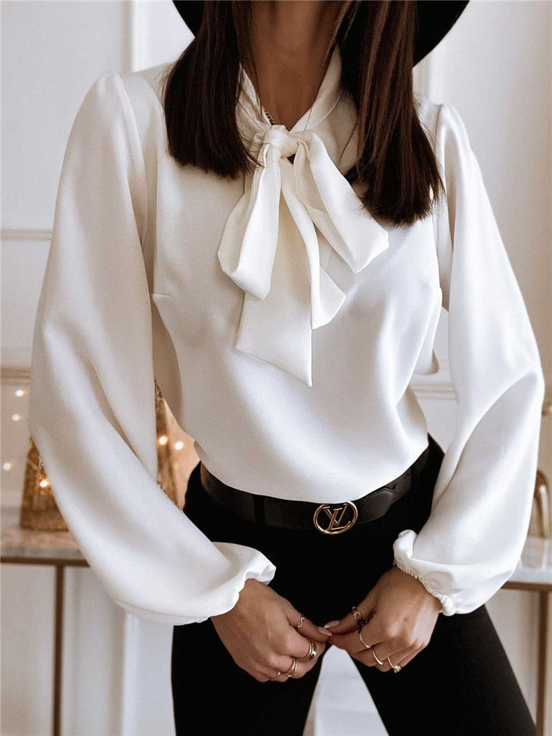 Mary | Puff Sleeve Long Sleeve Blouse
