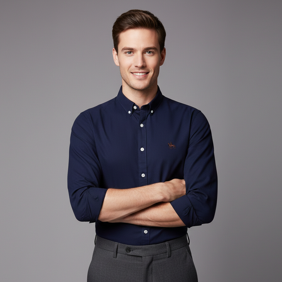 Philip | Men’s Checkered Button-Down Shirt