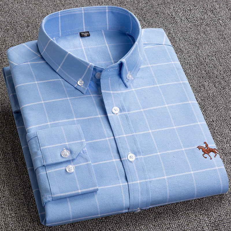 Philip | Men’s Checkered Button-Down Shirt