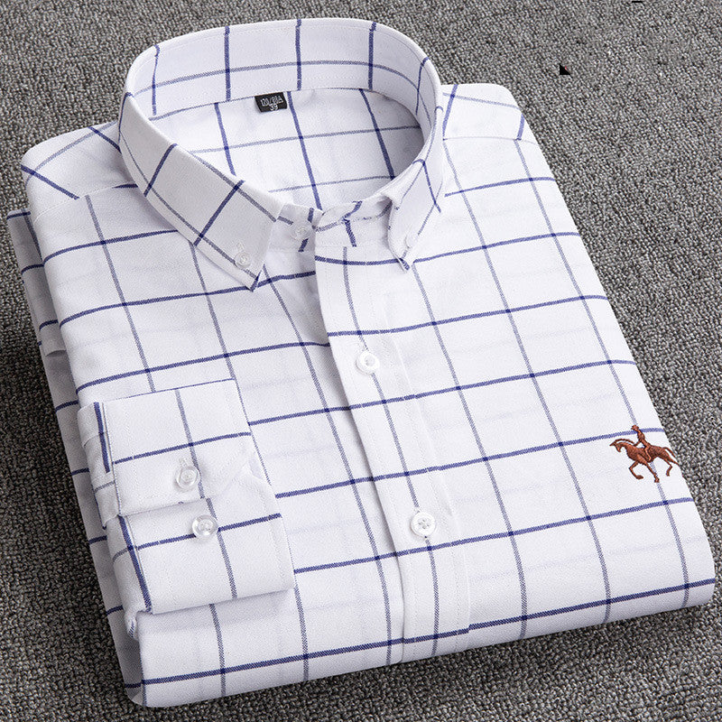 Philip | Men’s Checkered Button-Down Shirt