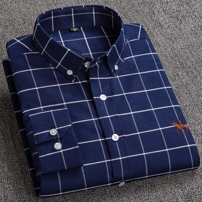 Philip | Men’s Checkered Button-Down Shirt