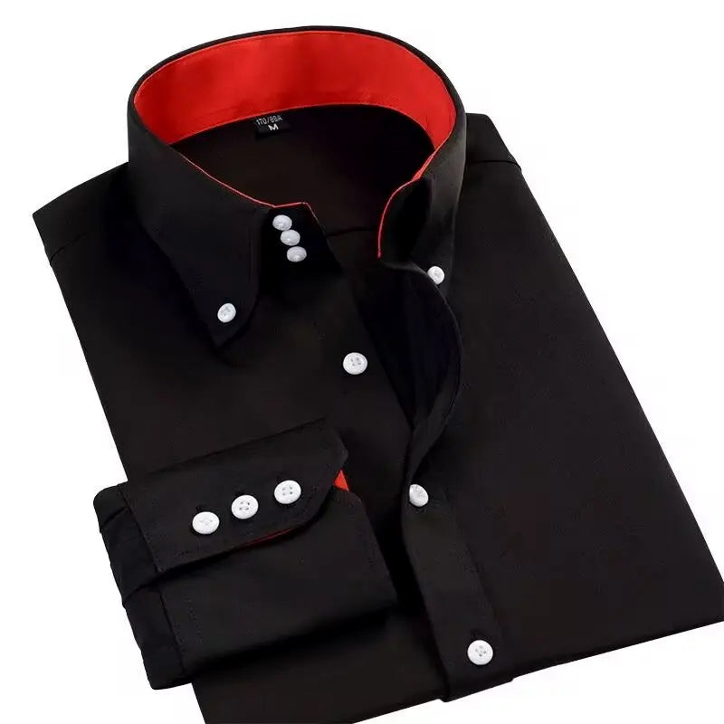 Roel | Men’s Classic Long Sleeve Dress Shirt