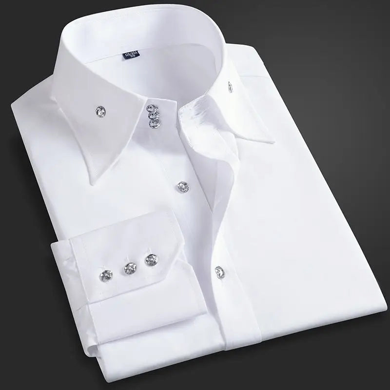 Roel | Men’s Classic Long Sleeve Dress Shirt