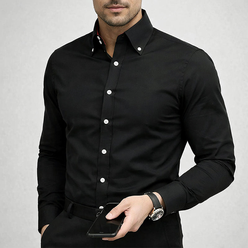 Roel | Men’s Classic Long Sleeve Dress Shirt
