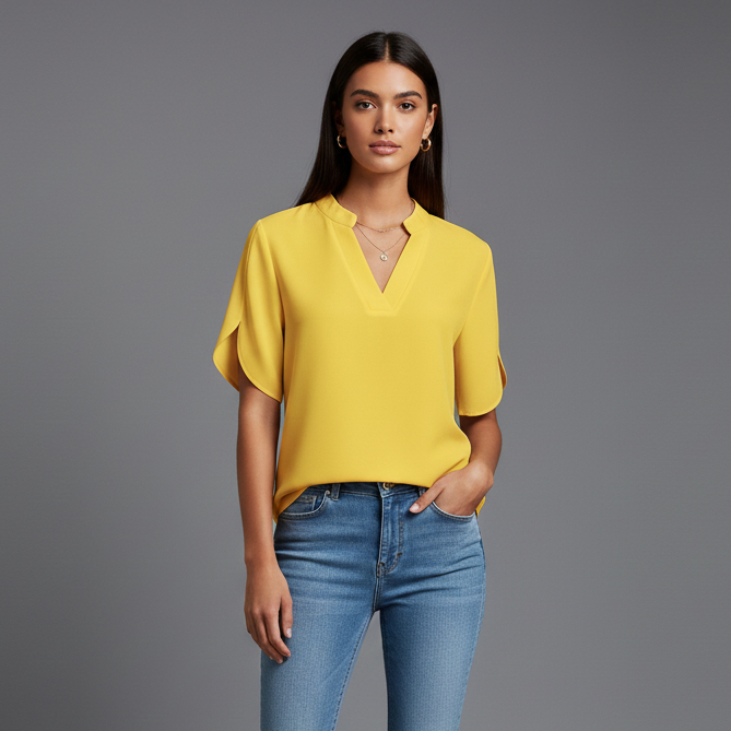 Sarah | Airy Refined Summer Blouse