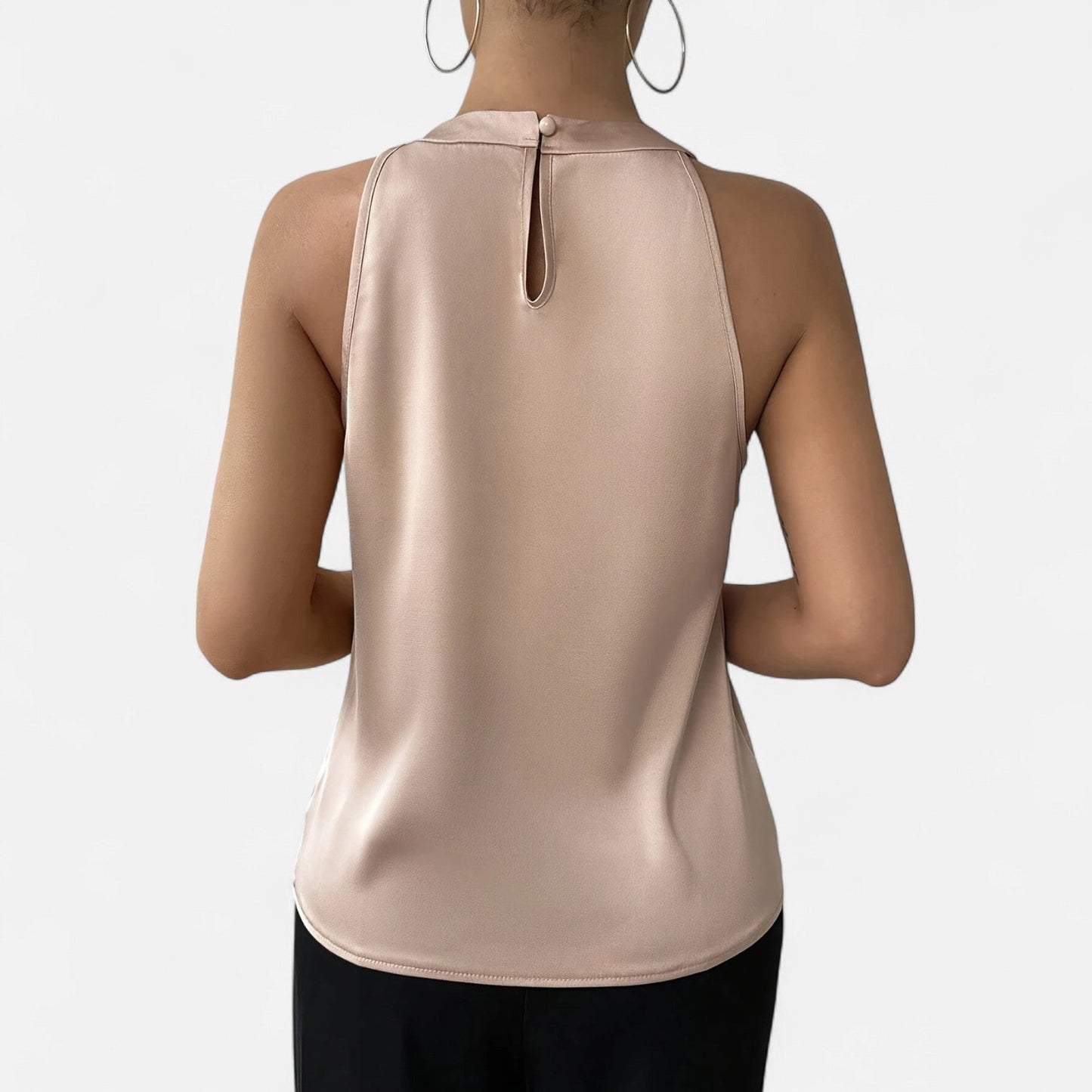 Shanely | Women’s Elegant Pleated Tank Top